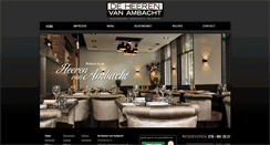 Desktop Screenshot of deheerenvanambacht.nl